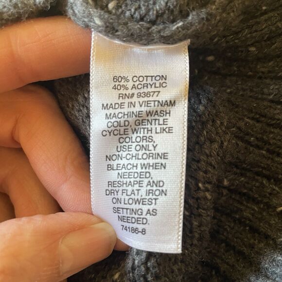 Mutual Weave Charcoal Heather Gray Sweater Hoodie Men's Unisex Medium NEW NWT - Picture 9 of 9